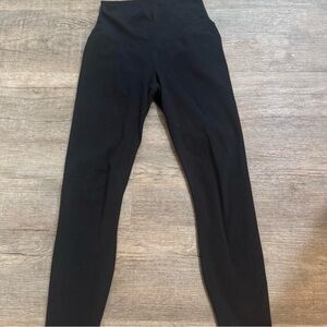 Yogalicious Women's Black High-Rise Leggings